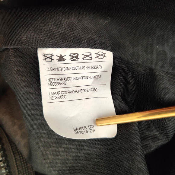 Nike Victory Gym Tote Duffle Workout Bag Shiny Black Travel Trip BA4905-001 Rare - Picture 15 of 16